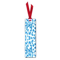 Blue Leopard Pattern Small Book Marks by Valentinaart