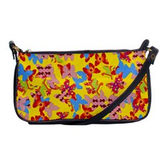 Butterflies  Shoulder Clutch Bags by Valentinaart