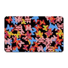 Butterflies Magnet (rectangular) by Valentinaart