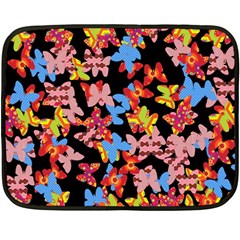 Butterflies Double Sided Fleece Blanket (mini) 