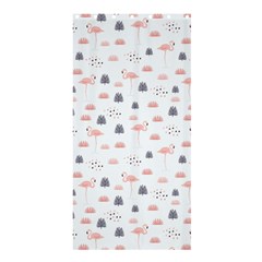 Cute Flamingos And  Leaves Pattern Shower Curtain 36  X 72  (stall)  by TastefulDesigns