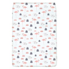 Cute Flamingos And  Leaves Pattern Flap Covers (l) 