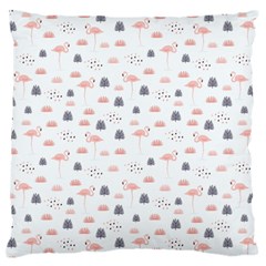 Cute Flamingos And  Leaves Pattern Standard Flano Cushion Case (two Sides) by TastefulDesigns