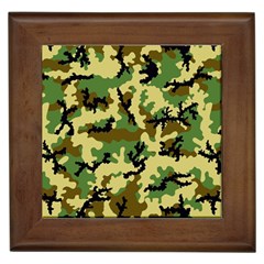 Camo Woodland Framed Tiles by sifis