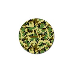 Camo Woodland Golf Ball Marker by sifis