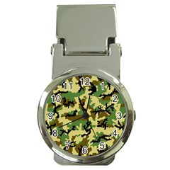 Camo Woodland Money Clip Watches by sifis