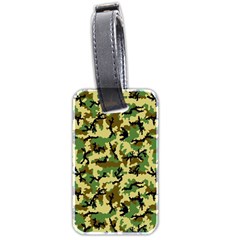 Camo Woodland Luggage Tags (two Sides) by sifis