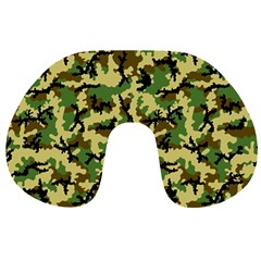 Camo Woodland Travel Neck Pillows by sifis