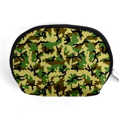 Camo Woodland Accessory Pouches (medium)  by sifis