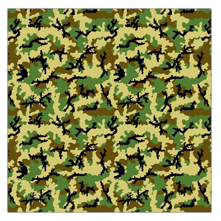 Camo Woodland Large Satin Scarf (Square)