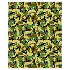 Camo Woodland Drawstring Bag (small) by sifis