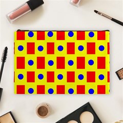 Pattern Design Backdrop Cosmetic Bag (large)  by Amaryn4rt