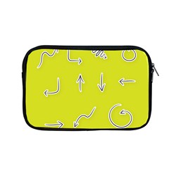 Arrow Line Sign Circle Flat Curve Apple Macbook Pro 13  Zipper Case