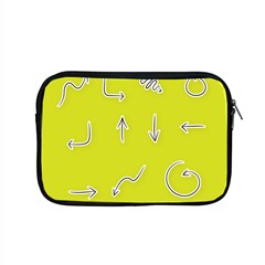 Arrow Line Sign Circle Flat Curve Apple Macbook Pro 15  Zipper Case