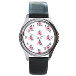 Etro Vintage Former Wallpaper Round Metal Watch Front