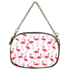 Flamingo Pattern Chain Purses (one Side) 