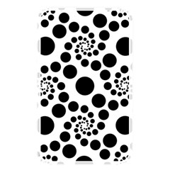 Dot Dots Round Black And White Memory Card Reader by Amaryn4rt