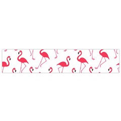 Flamingo Pattern Flano Scarf (small)