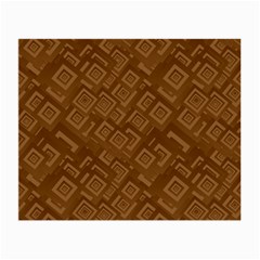 Brown Pattern Rectangle Wallpaper Small Glasses Cloth by Amaryn4rt