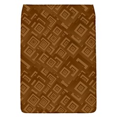 Brown Pattern Rectangle Wallpaper Flap Covers (s)  by Amaryn4rt