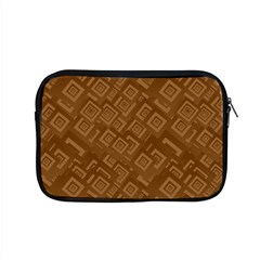 Brown Pattern Rectangle Wallpaper Apple Macbook Pro 15  Zipper Case by Amaryn4rt