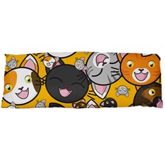 Cats Pattern Body Pillow Case Dakimakura (two Sides) by Valentinaart