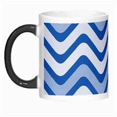 Waves Wavy Lines Pattern Design Morph Mugs by Amaryn4rt