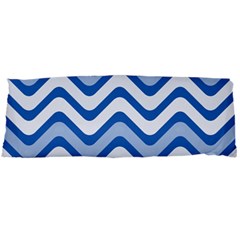 Waves Wavy Lines Pattern Design Body Pillow Case Dakimakura (two Sides) by Amaryn4rt