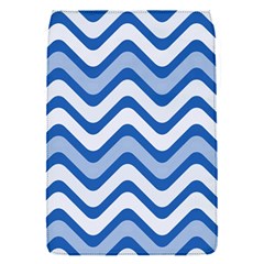 Waves Wavy Lines Pattern Design Flap Covers (s)  by Amaryn4rt