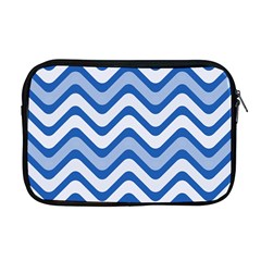 Waves Wavy Lines Pattern Design Apple Macbook Pro 17  Zipper Case