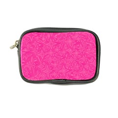 Geometric Pattern Wallpaper Pink Coin Purse by Amaryn4rt