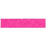 Geometric Pattern Wallpaper Pink Flano Scarf (Small) Front