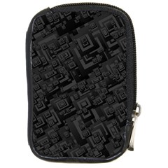 Black Rectangle Wallpaper Grey Compact Camera Cases