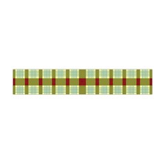 Geometric Tartan Pattern Square Flano Scarf (mini) by Amaryn4rt