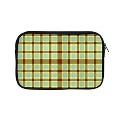 Geometric Tartan Pattern Square Apple Macbook Pro 13  Zipper Case by Amaryn4rt