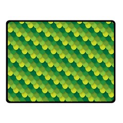 Dragon Scale Scales Pattern Fleece Blanket (Small)