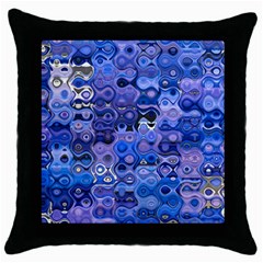 Background Texture Pattern Colorful Throw Pillow Case (black) by Amaryn4rt