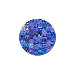 Background Texture Pattern Colorful Golf Ball Marker (4 Pack) by Amaryn4rt