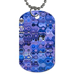 Background Texture Pattern Colorful Dog Tag (two Sides)