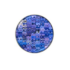 Background Texture Pattern Colorful Hat Clip Ball Marker by Amaryn4rt