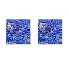 Background Texture Pattern Colorful Cufflinks (square) by Amaryn4rt