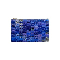 Background Texture Pattern Colorful Cosmetic Bag (small)  by Amaryn4rt