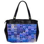 Background Texture Pattern Colorful Office Handbags (2 Sides)  Back