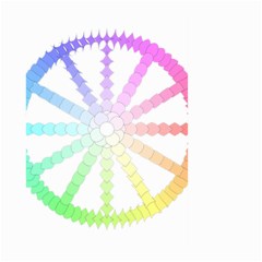 Polygon Evolution Wheel Geometry Large Garden Flag (two Sides) by Amaryn4rt