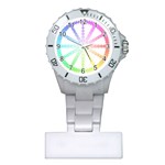 Polygon Evolution Wheel Geometry Plastic Nurses Watch Front