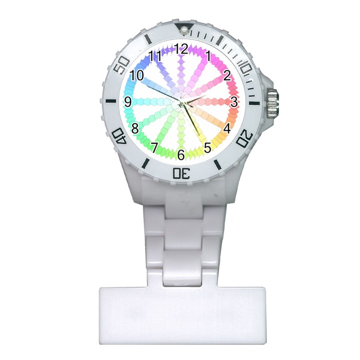 Polygon Evolution Wheel Geometry Plastic Nurses Watch