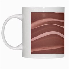 Lines Swinging Texture Background White Mugs by Amaryn4rt