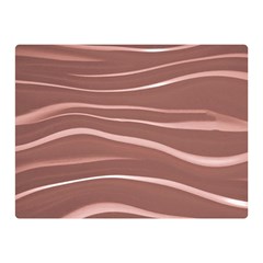 Lines Swinging Texture Background Double Sided Flano Blanket (mini)  by Amaryn4rt