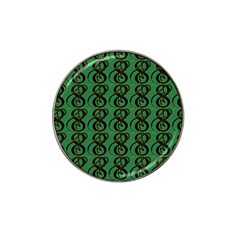 Abstract Pattern Graphic Lines Hat Clip Ball Marker (4 Pack) by Amaryn4rt