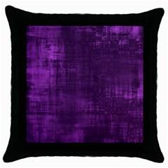 Background Wallpaper Paint Lines Throw Pillow Case (black) by Amaryn4rt